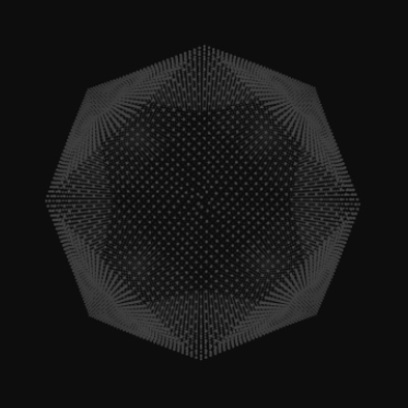 3D hexagon icon