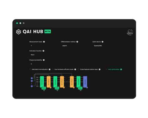 QAI Hub Interface Screen